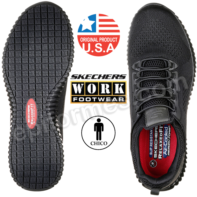 Calzado laboral skechers, transpirable cessnock