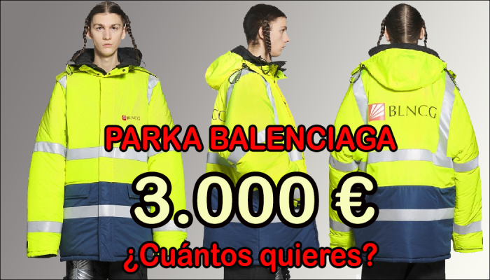 Parkas de trabajo a 3.000 €