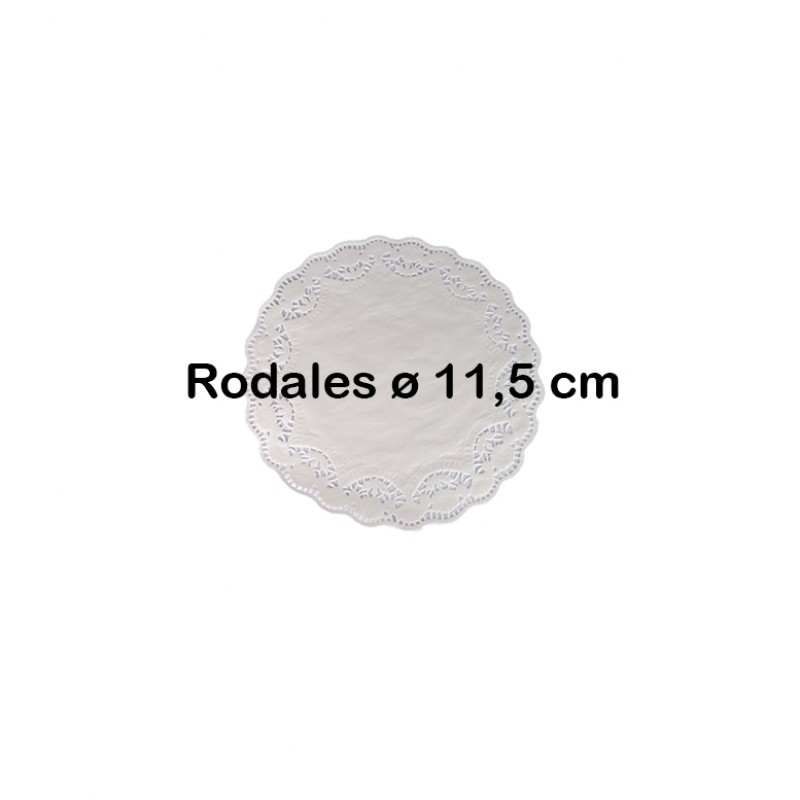 16.000 Rodales blancos de celulosa vírgen Ø 11,5...