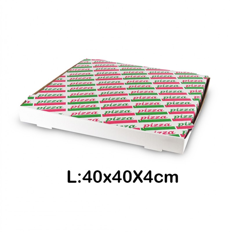 250 Cajas para pizzas L (40x40X4 cm)