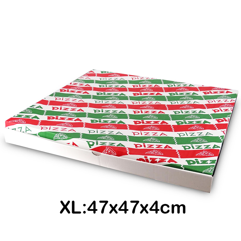 100 Cajas para pizzas XL (47x47x4cm)