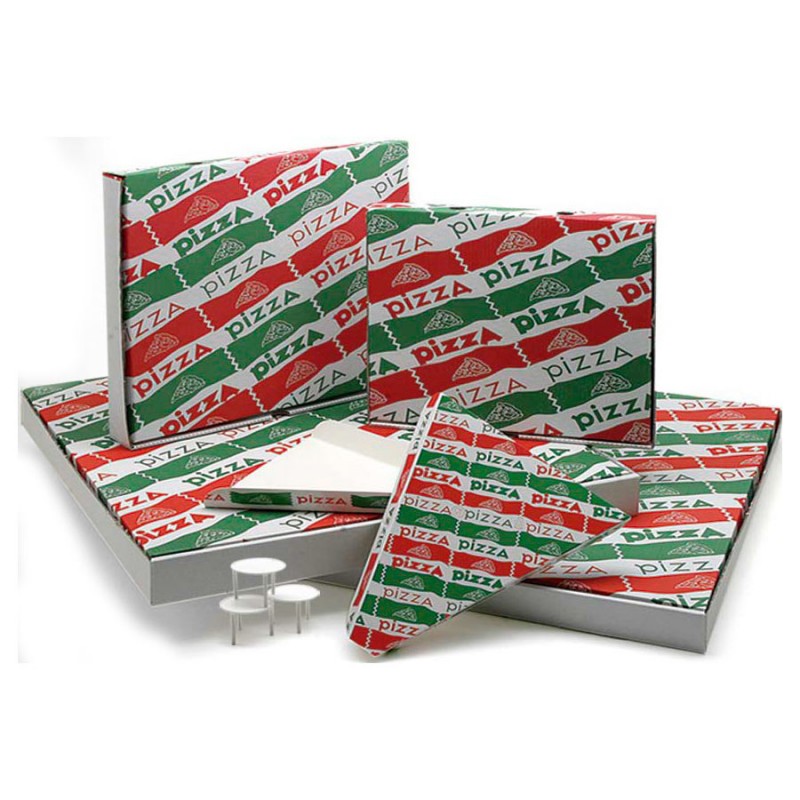 500 Cajas para pizzas XS (26x26X4cm)