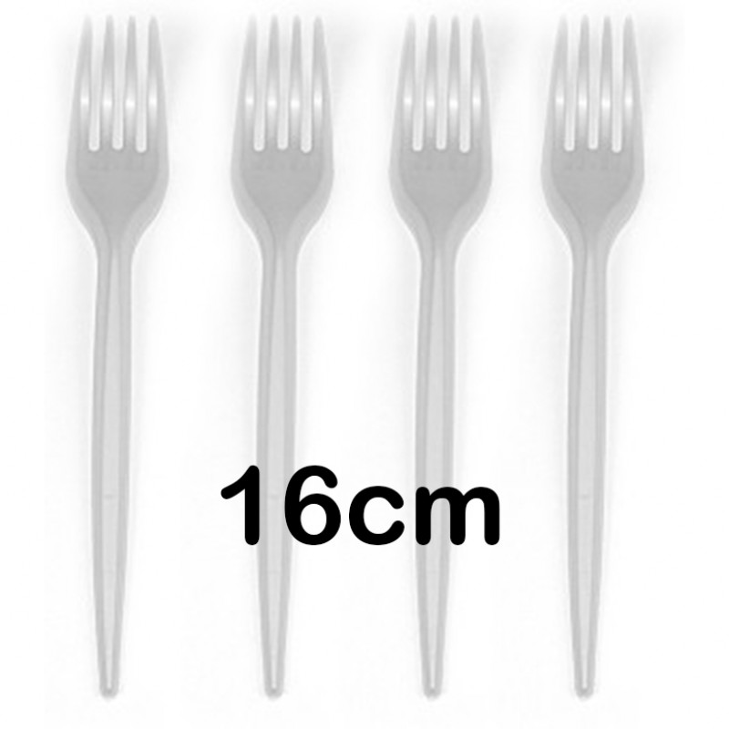4.000 Tenedores de polipropileno 16 cm