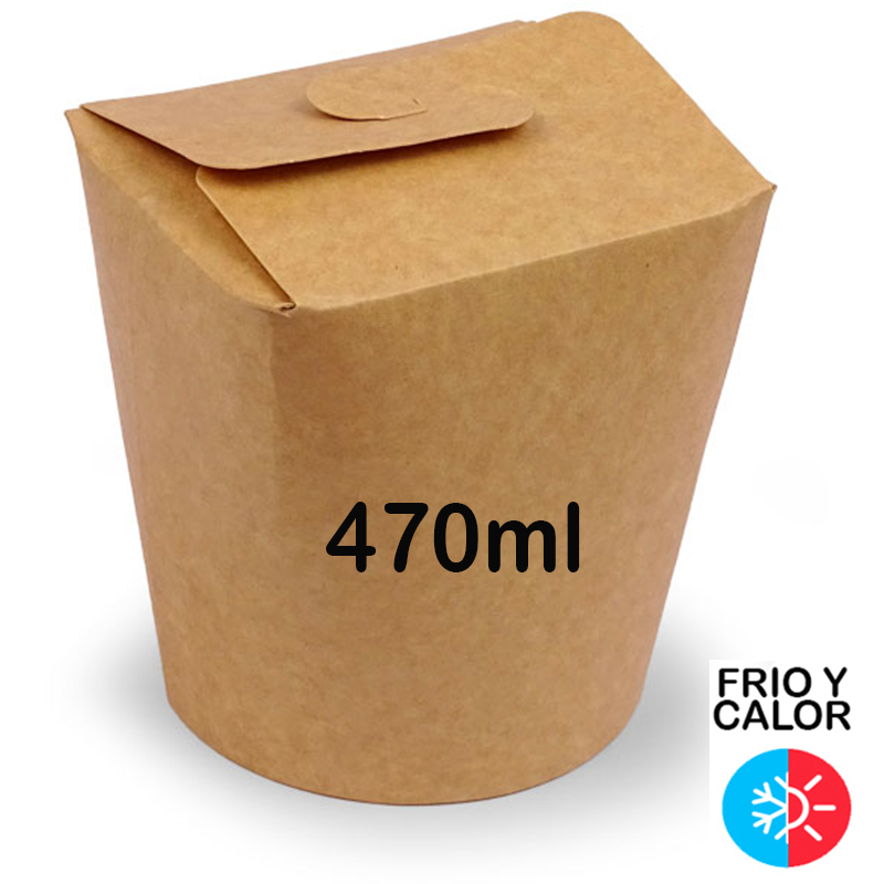 500 Envases de cartón,con tapa foldtop 470ml