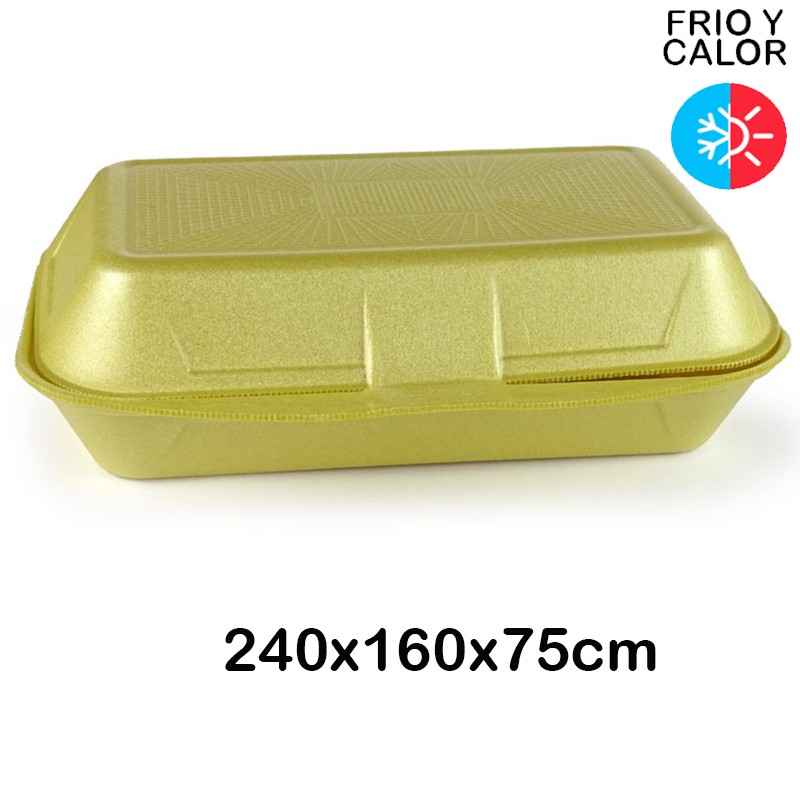 500 Envases porex multiusos (240x160x75 mm)
