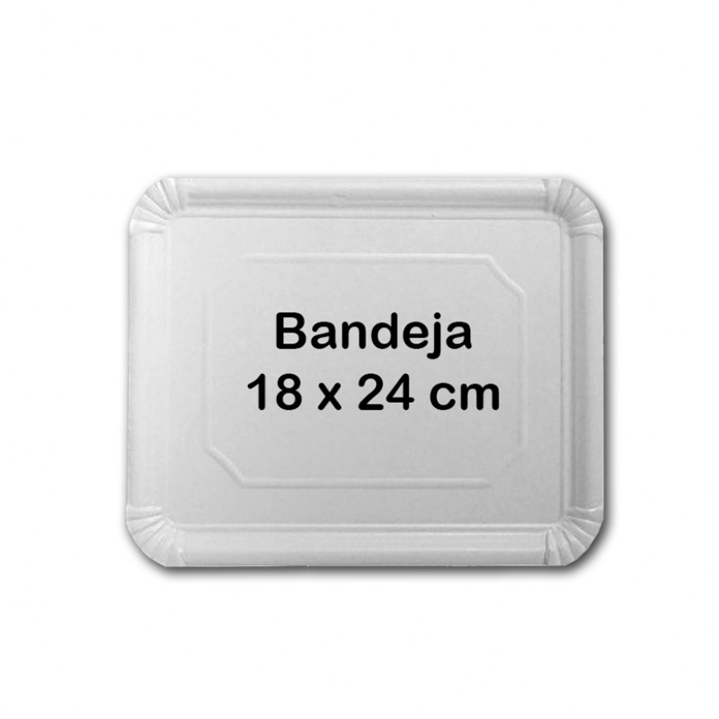 1.800 bandejas cartoncillo reciclado 18x24cm