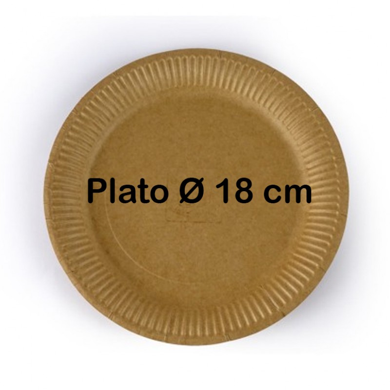 2.600 Platos radiales de craftliner unibásicos Ø...