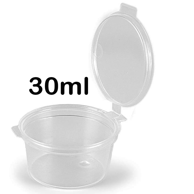 2.000 salsero con tapa bisagra 30ml
