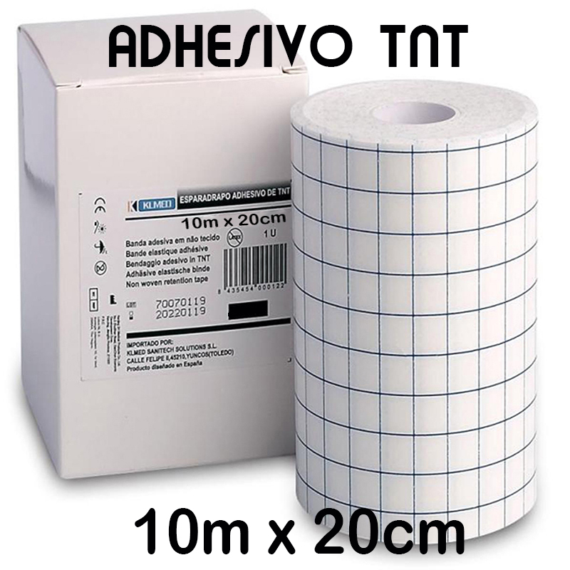 30 Esparadrapos adhesivos de TNT 10m x 20cm