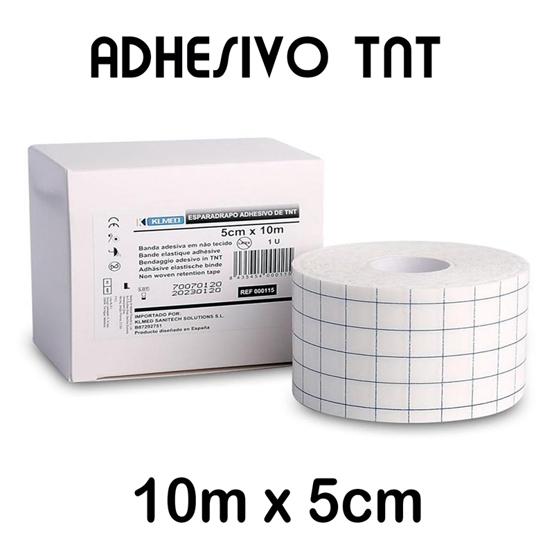 70 Esparadrapos adhesivos de TNT 10m x 5cm
