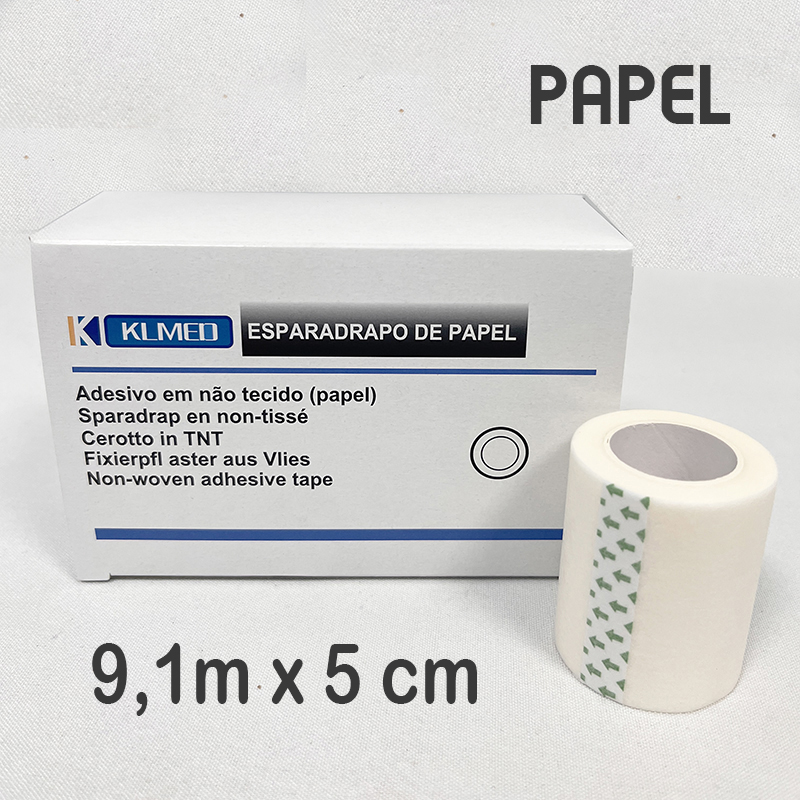 288 Esparadrapos adhesivos de papel 9,1m x 5cm