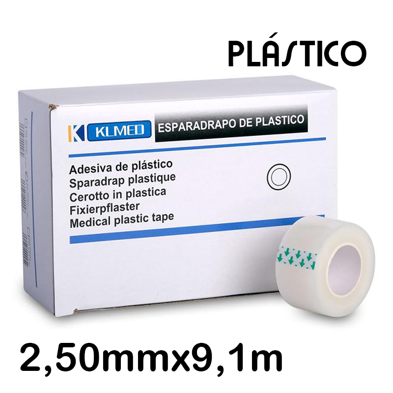 432 Esparadrapos adhesivos de plastico 2,5cm x 9,1...