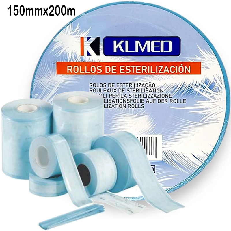 4 Rollos de Esterilización en Autoclave 150mmx200...
