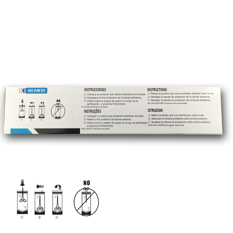 6.000 Bolsas para esterilizar autosellantes 83x160mm