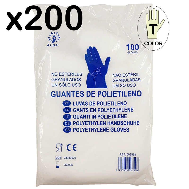 20.000 Guantes de polietileno