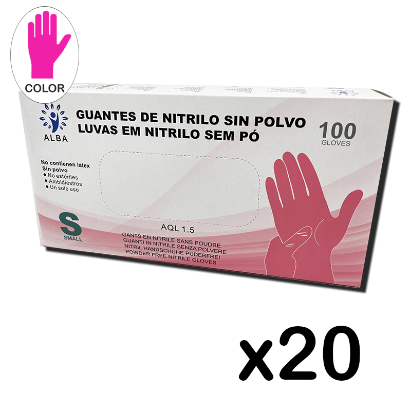 2.000 Guantes de nitrilo sin polvo