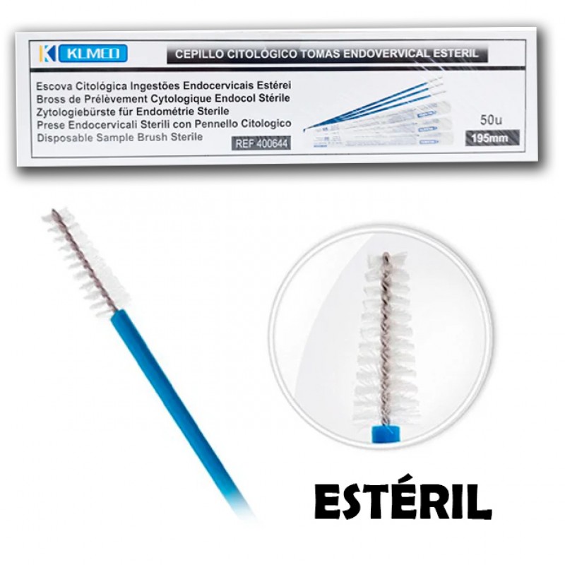 1.000 Cepillos citológicos tomas endocervical