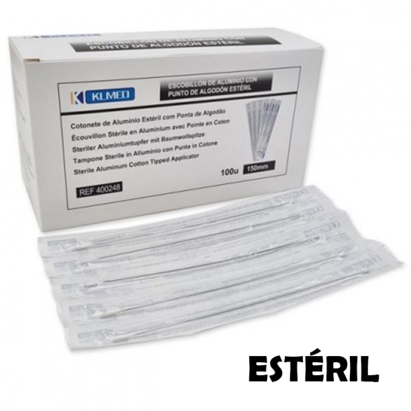 2.000 Escobillones de aluminio con punta de algodo...