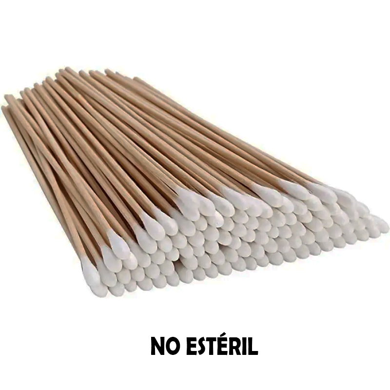 10.000 Escobillones de madera con punta de algodon...