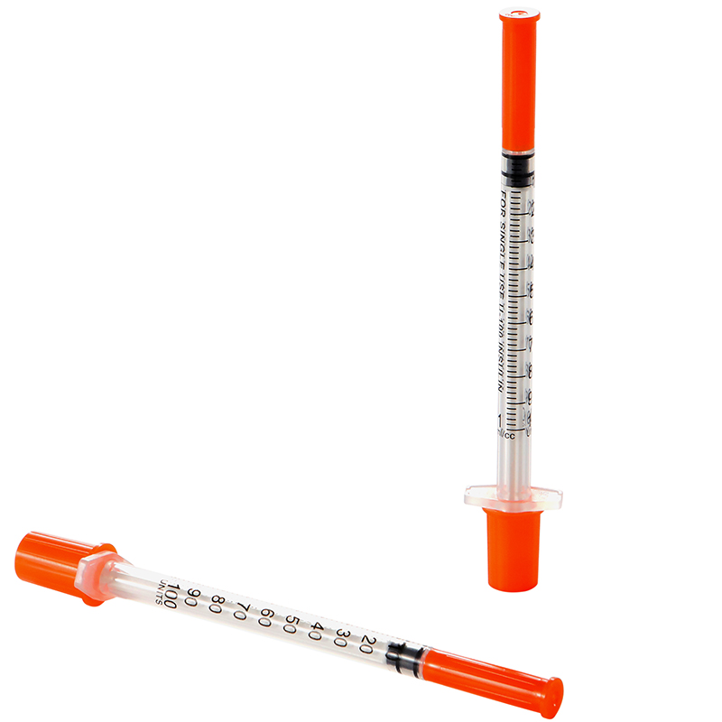3.200  Jeringuillas de insulina 1ml con aguja