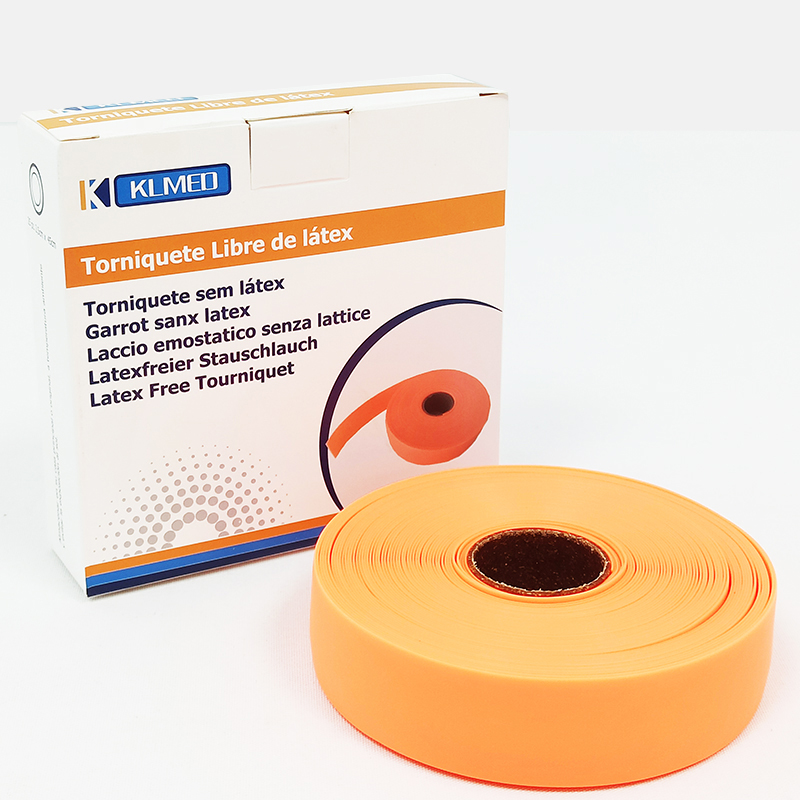 20 Torniquetes desechables libre de látex