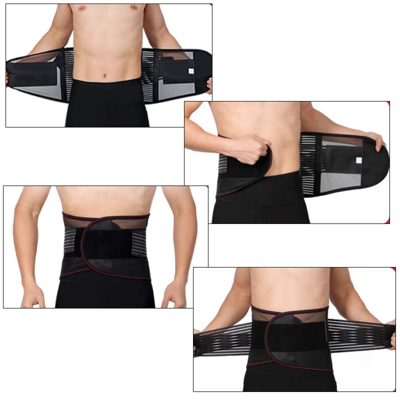12 Fajas lumbares con doble ajuste Y456
