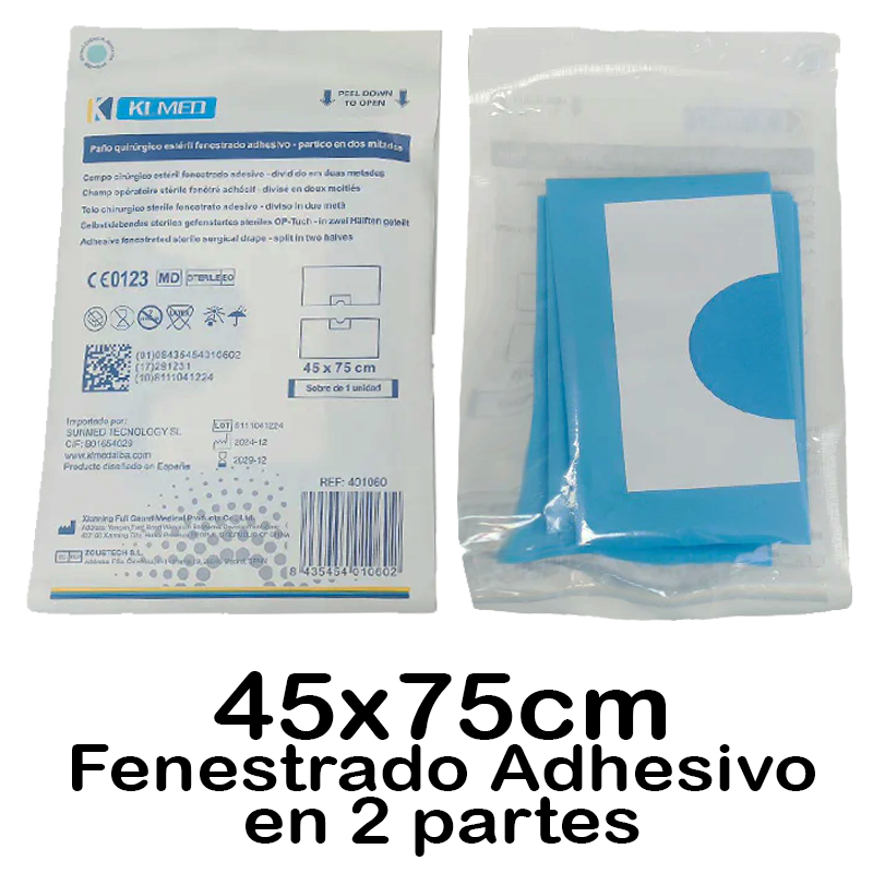 400 paños quirúrgicos fenestrados adhesivos en 2...
