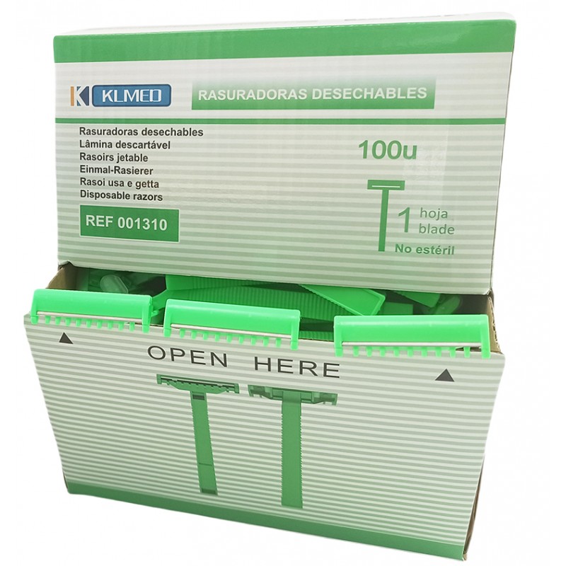 1.000 maquinillas de rasurar 1 hoja