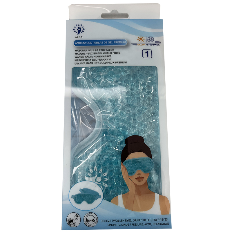 12  Antifaces con perla de gel premium