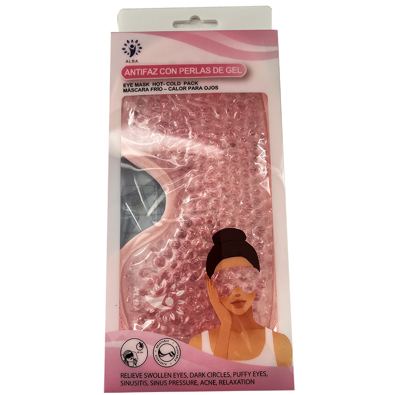 12  Antifaces con perla de gel premium