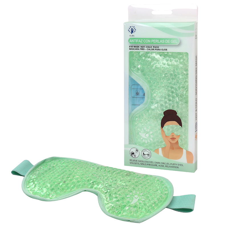 12  Antifaces con perla de gel premium