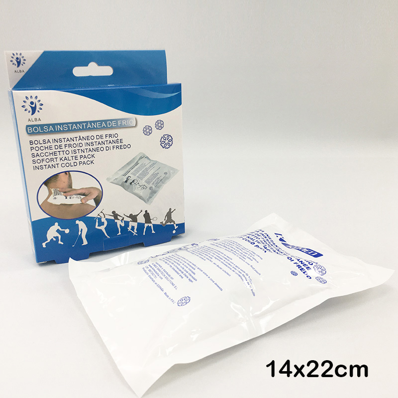 100 estuches individuales frio instantáneo (14x22...