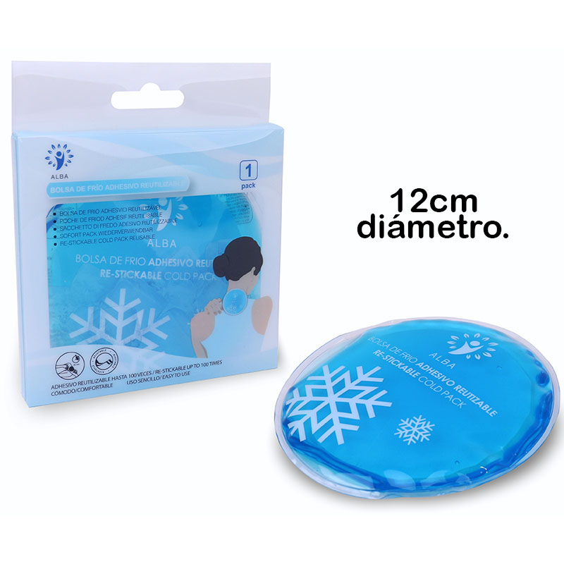 90 Compresas reutilizables frío adhesiva (φ12cm ...