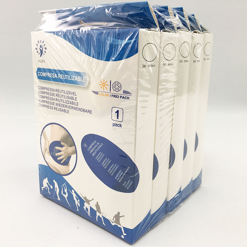 40 Compresas reutilizables frío/calor nylon (20x3...