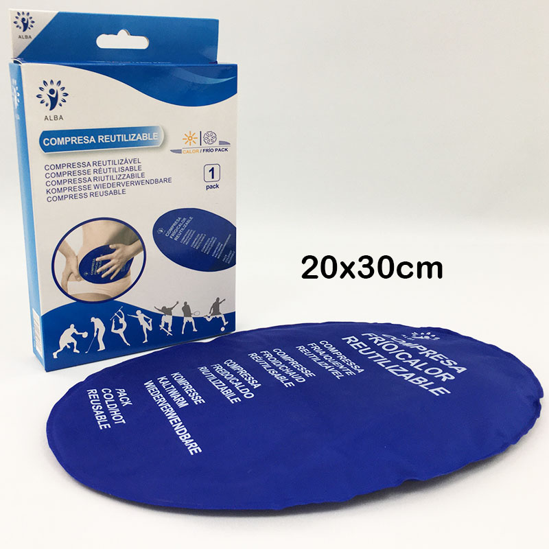 40 Compresas reutilizables frío/calor nylon (20x3...