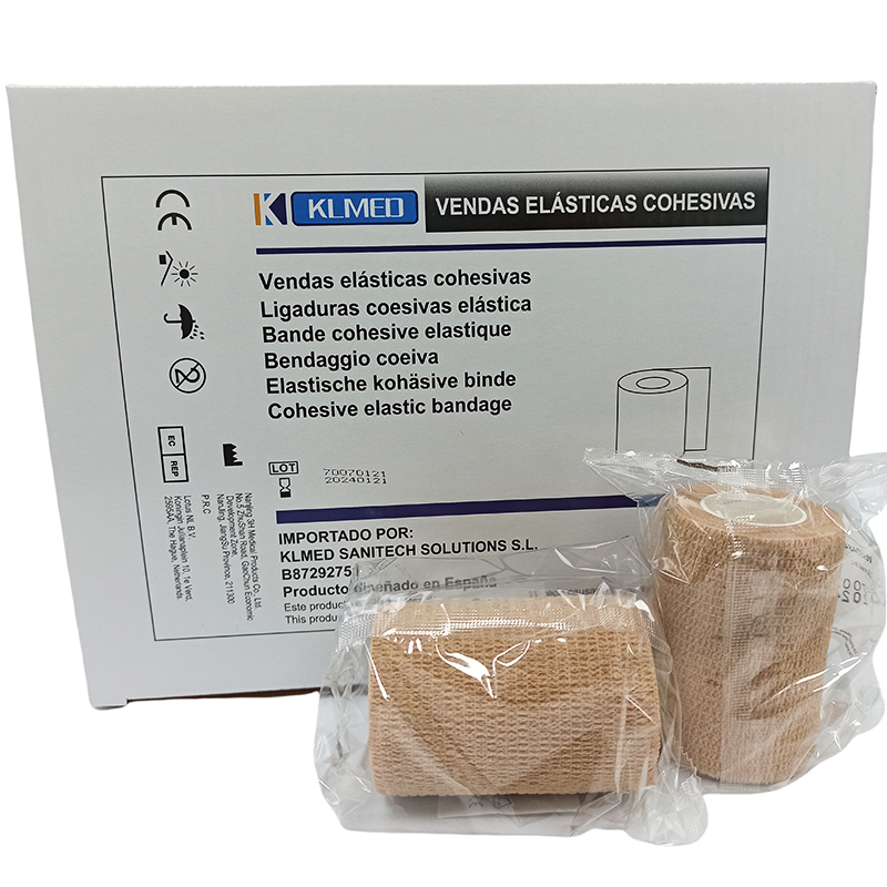 144 Vendas elásticas cohesivas 10cmx4,5m 