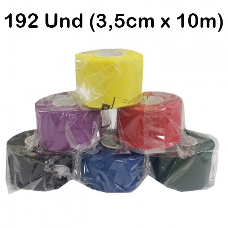 192 cintas adesivas, vendaje funcional  (3,75cm x ...