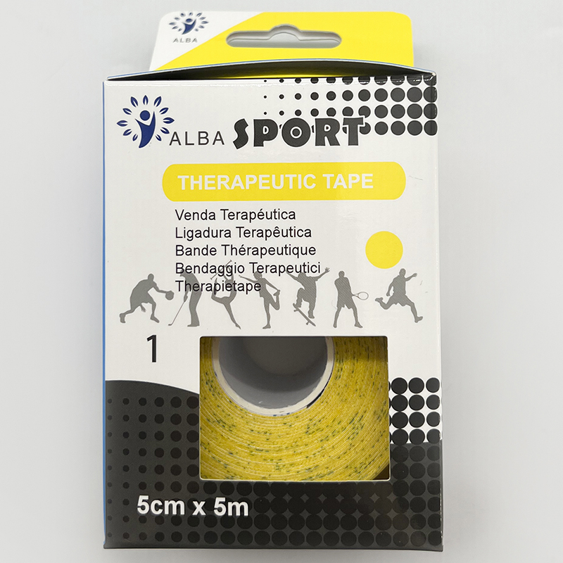 5 vendas neuromusculares (5cmx5m) Amarillo