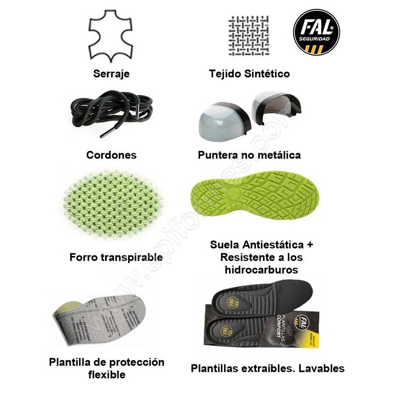 Zapato de seguridad, Thor verde