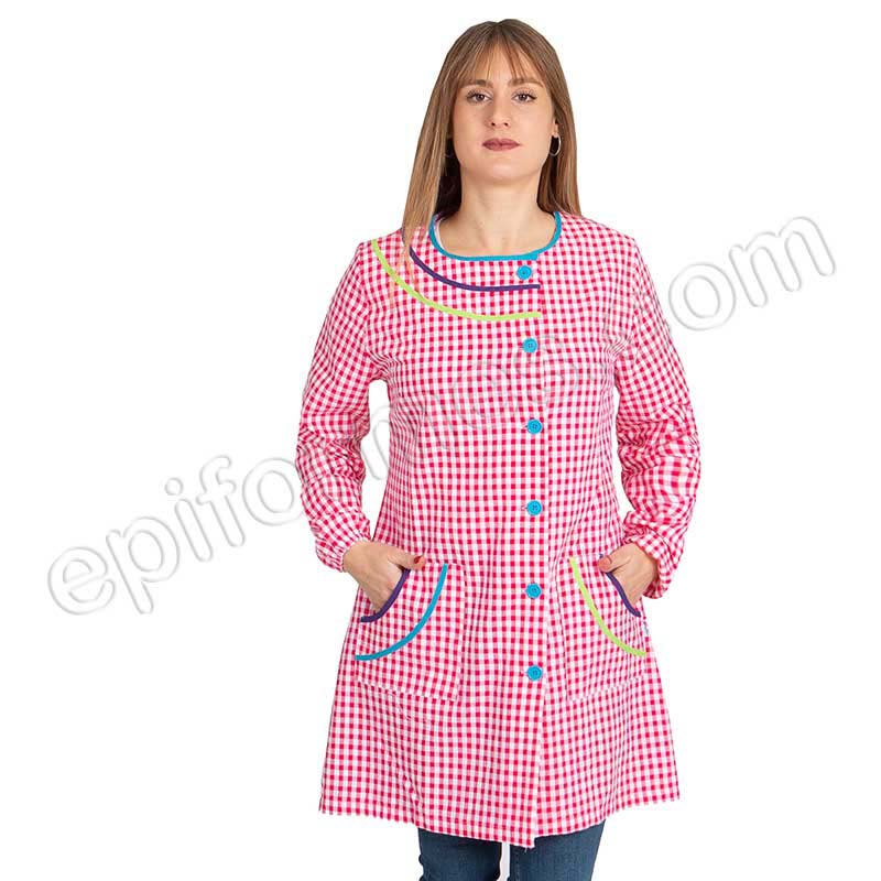 Bata maestra arcoiris, fucsia 
