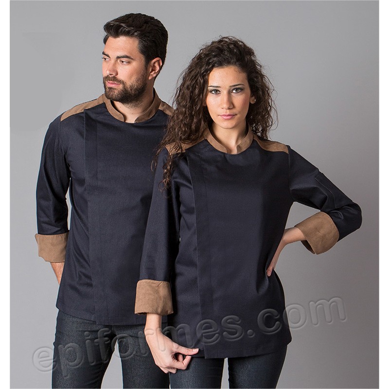 Chaqueta cocina unisex tejana