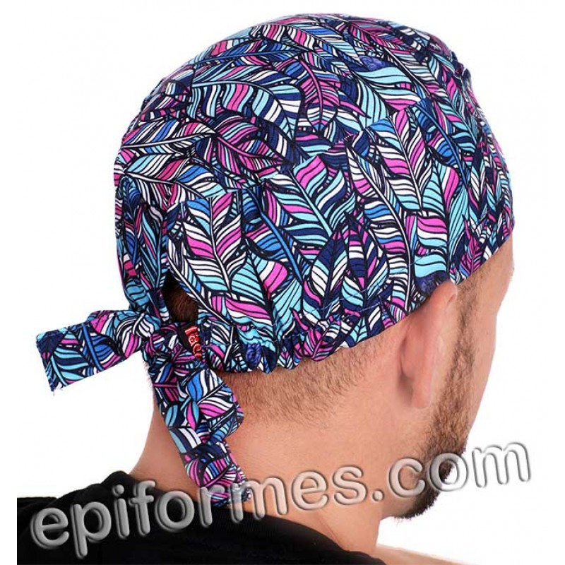 Gorro cirujano hojas