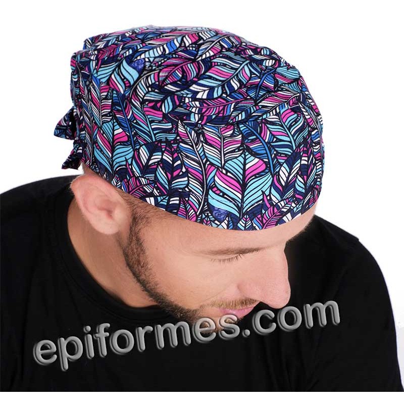 Gorro cirujano hojas