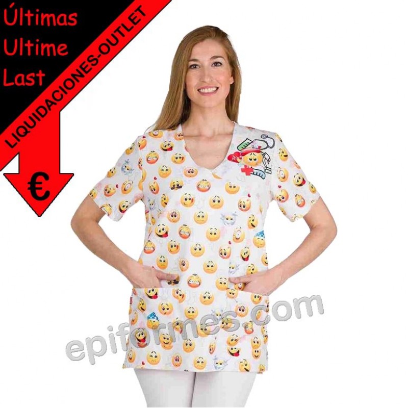 Casaca sanitaria emojis enfermos 