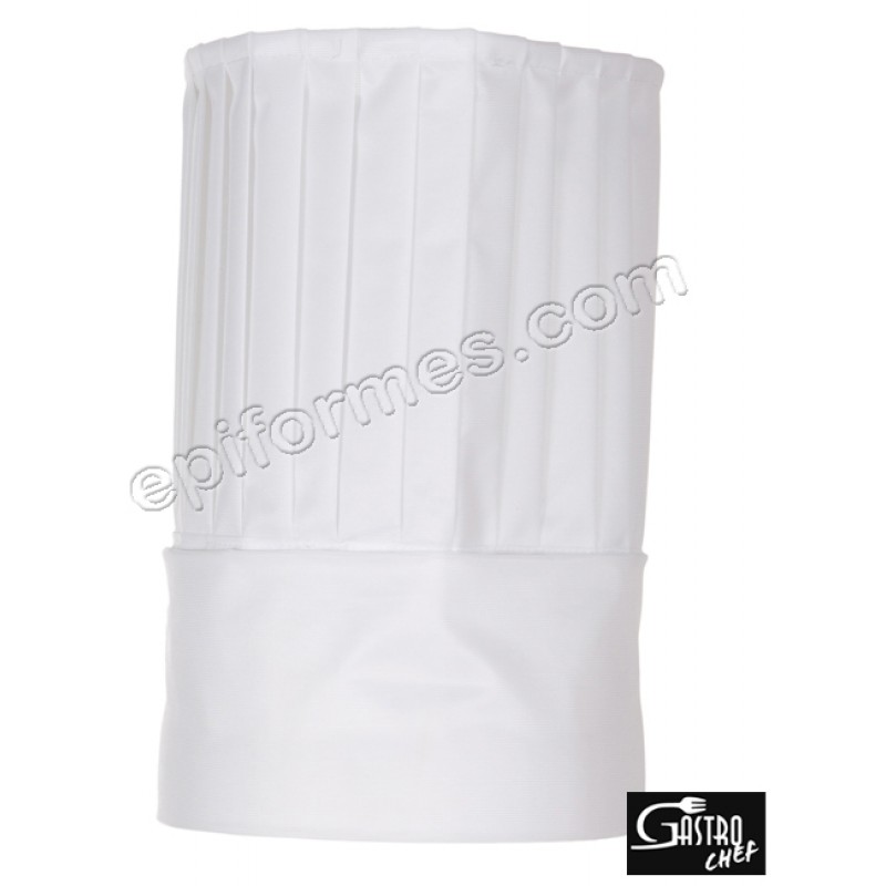 Gorro Cocina Tubular nylon blanco