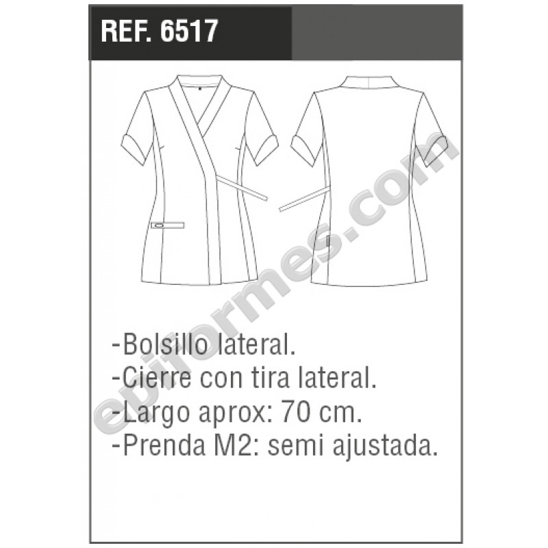 Blusa señora Cíes en blanca o negra