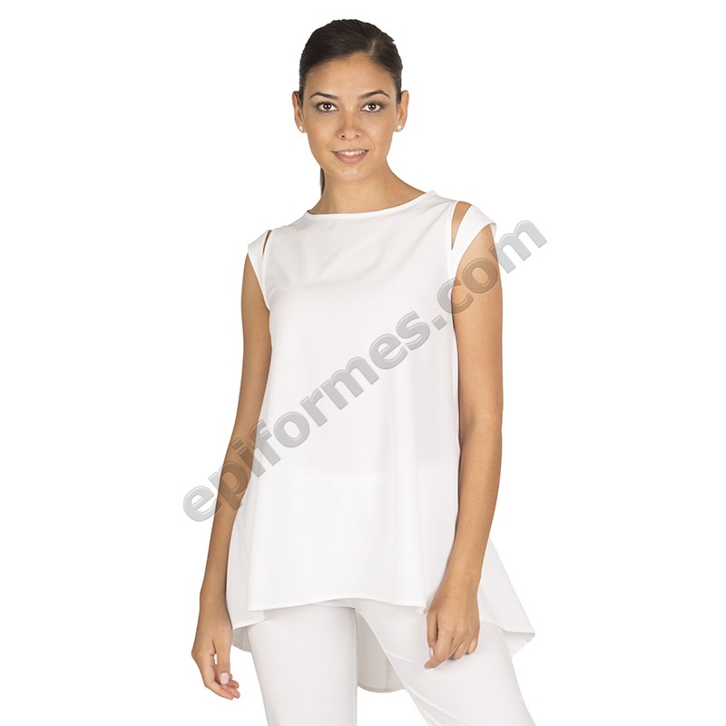 Blusa señora Ibiza en Negra o Blanca