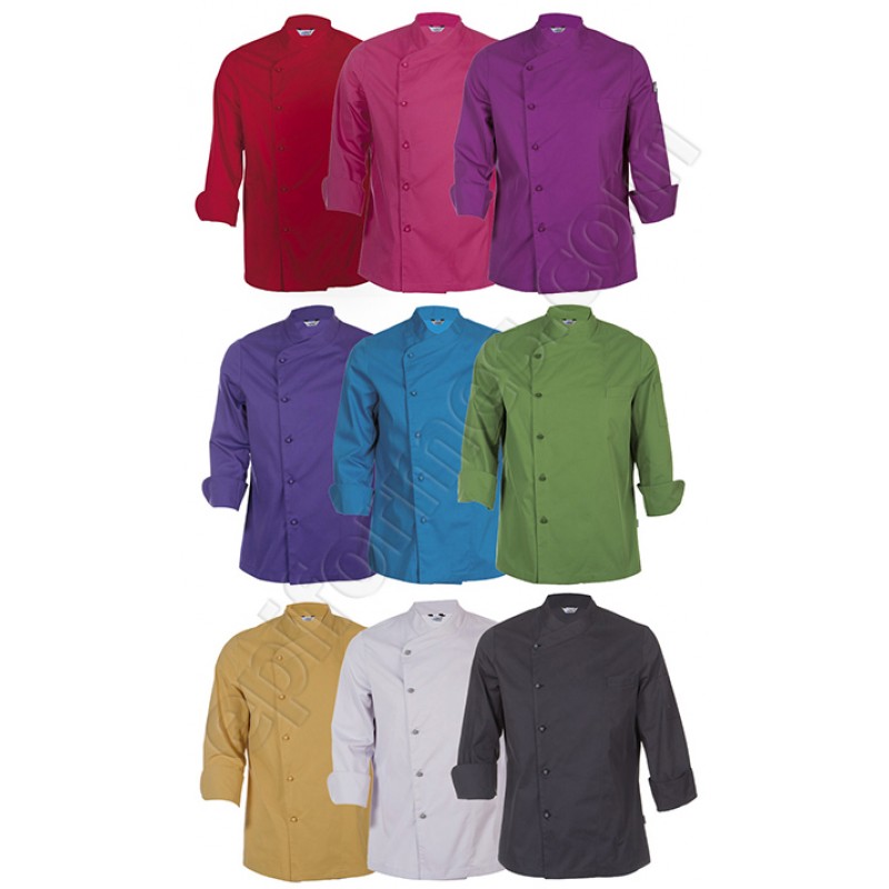 Chaqueta cocinero Teramo 9 Colores