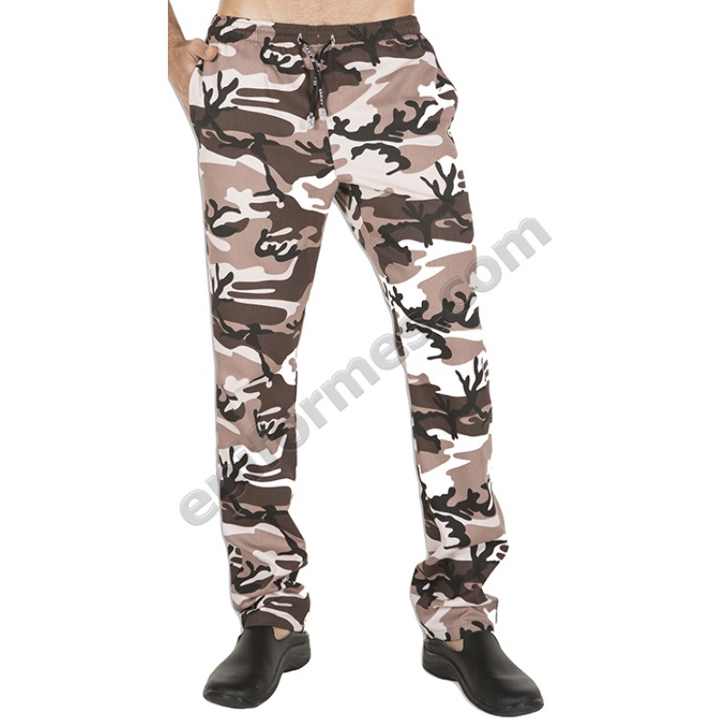 Pantalón Cocinero  camuflaje