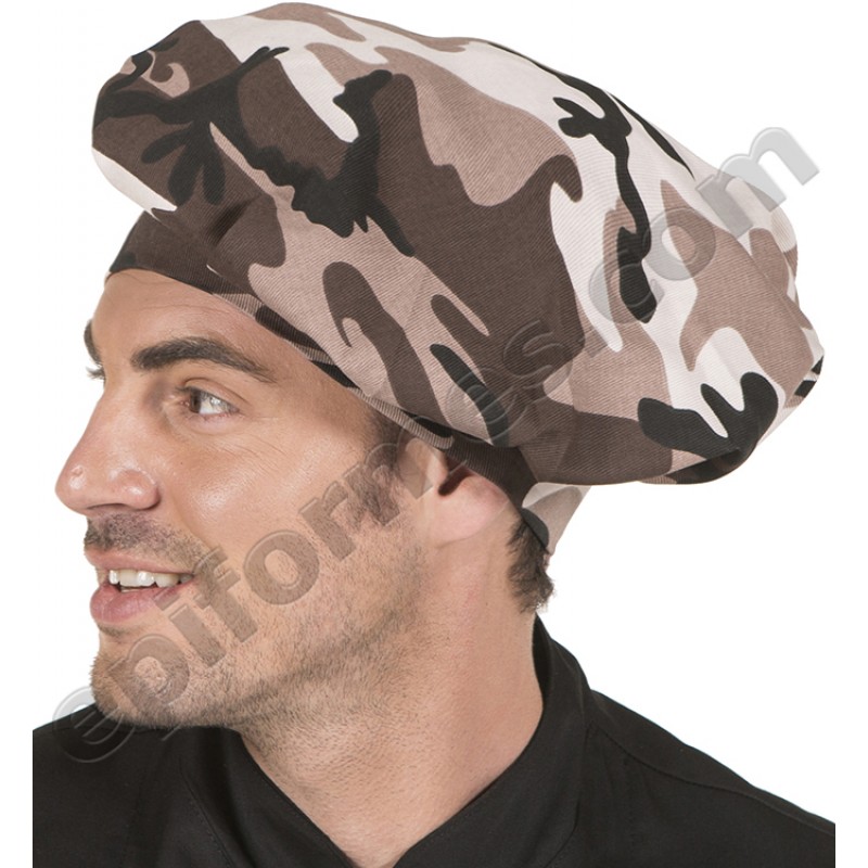 Gorro chef de cocina CAMUFLAJE